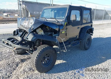 1997 Jeep Wrangler Se from USA, damaged, VIN 1J4FY29P6V0550245